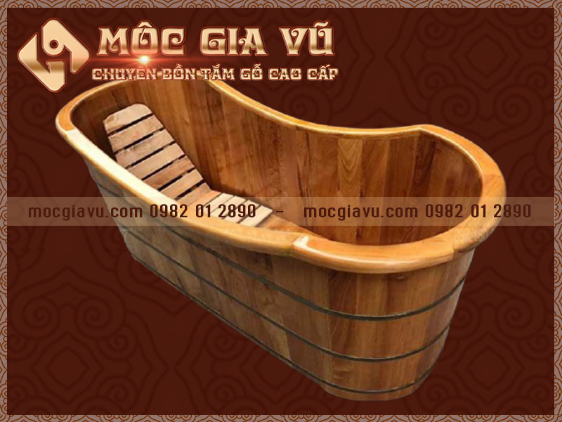 Bồn tắm bằng gỗ cao cấp giá rẻ tại Mộc Gia Vũ
