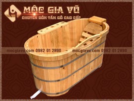 Bồn tắm gỗ cao cấp