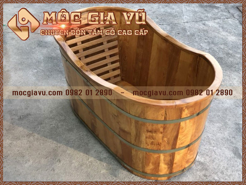 Bồn tắm gỗ Pơ Mu cao cấp giá chỉ từ 6 - 8 triệu đồng
