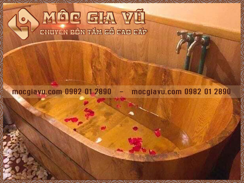 Bồn tắm gỗ Pơ Mu Nhật cao cấp