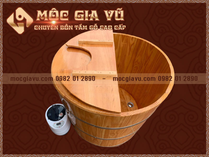 Mua bồn tắm gỗ xông hơi ở Hà Nội